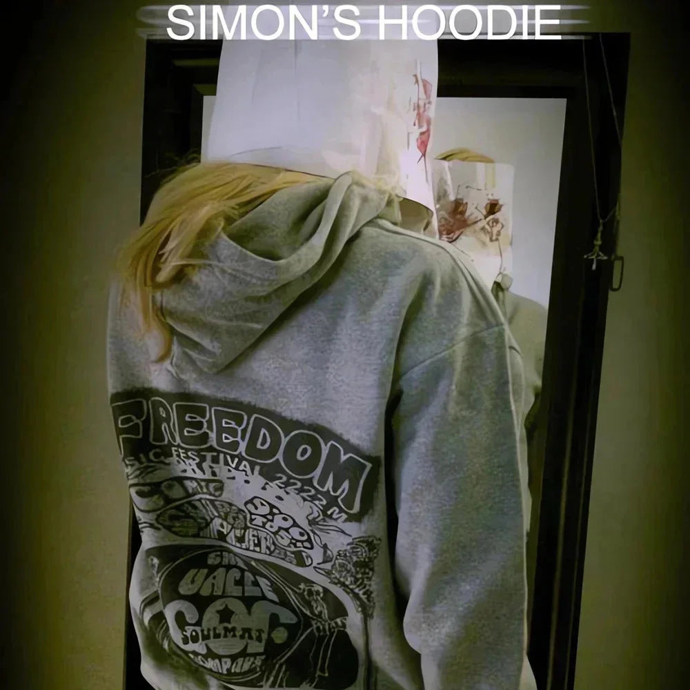 Cry of Fear Simon Henriksson Zip-Up Cosplay Hoodie