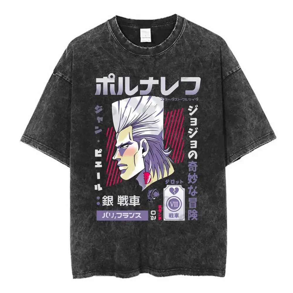 JoJo’s Bizarre Adventure: Steel Ball Run Washed Tee