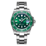 ADDIESDIVE NEW Luxury Men’s Quartz Watch 200M Diver Watch BGW9 Super Luminous Ceramic Bezel Stainless Steel Business Wristwatch