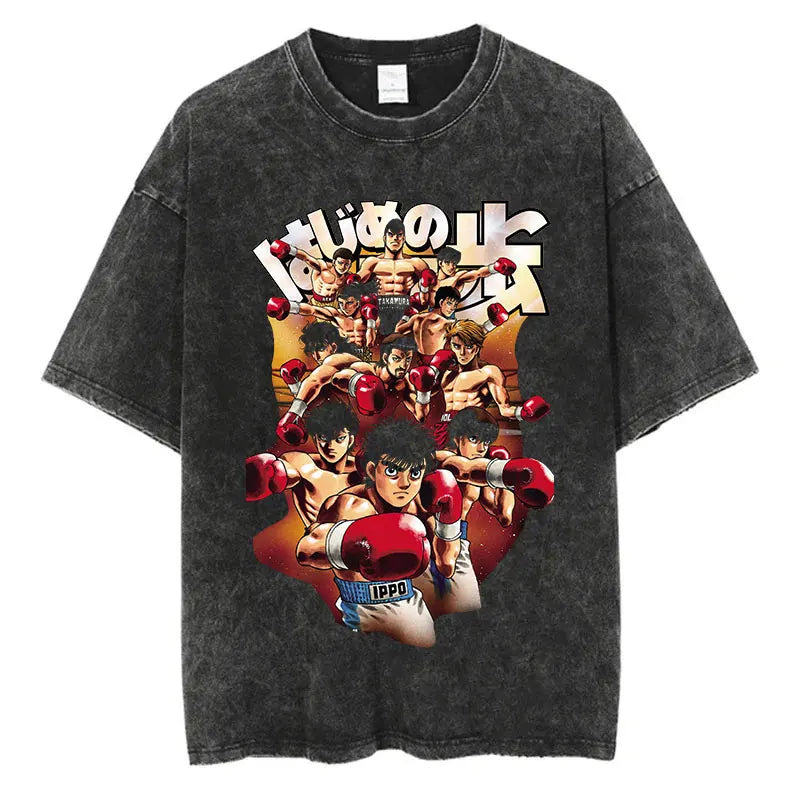 Kamogawa Boxing Gym Y2K Oversized Tee