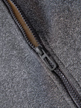 Men's Fleece Zip-Up Hoodie Jacket – Warm & Windproof
