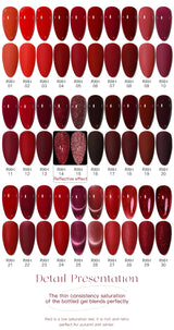 30-Piece Gel Nail Polish Set | Valentine's Romance Collection
