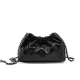 FOXER Genuine Leather Women Small Shoulder Bag Lady Fashion Mini Crossbody Handbag Purse Perfect Gift for Wife, Girlfriend