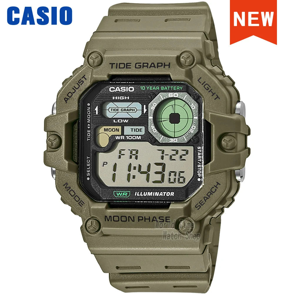 Casio WS-1700H Men’s Digital Sports Watch | 100M Water Resistant