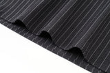 AW25 Pinstripe Collection – Knit & Slip Dress Set