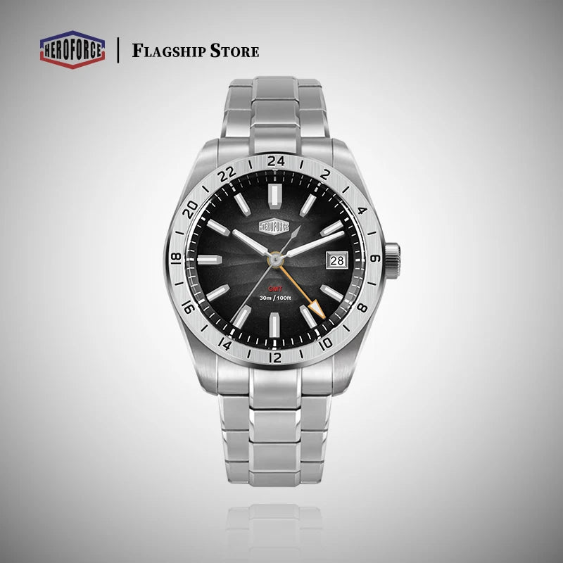 HEROFORCE GMT Men's Quartz Watch | Sapphire Crystal