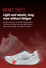 Xtep 2000km 5.0 Running Shoes Soft Universal Sneakers Cushion Durable Jogging Wear-Resistant Lightweight Shoes 874119110023