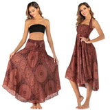 Boho Maxi Skirt – Flowy Ankle-Length Summer Skirt for Women