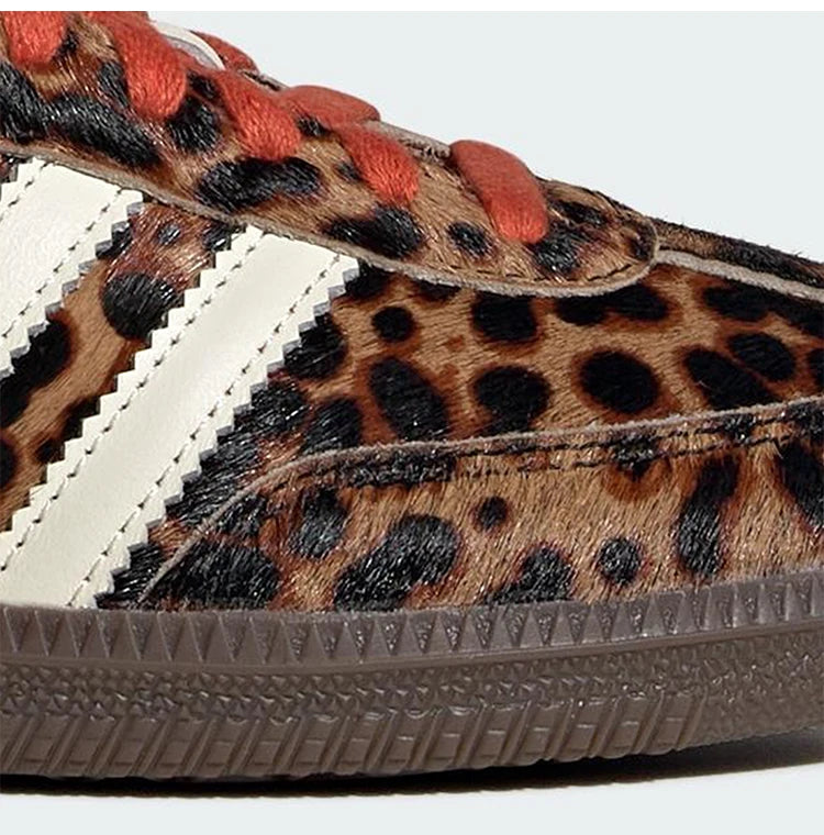 adidas Originals Women's Classic Leopard Print Fashion Casual Shoes JI2734