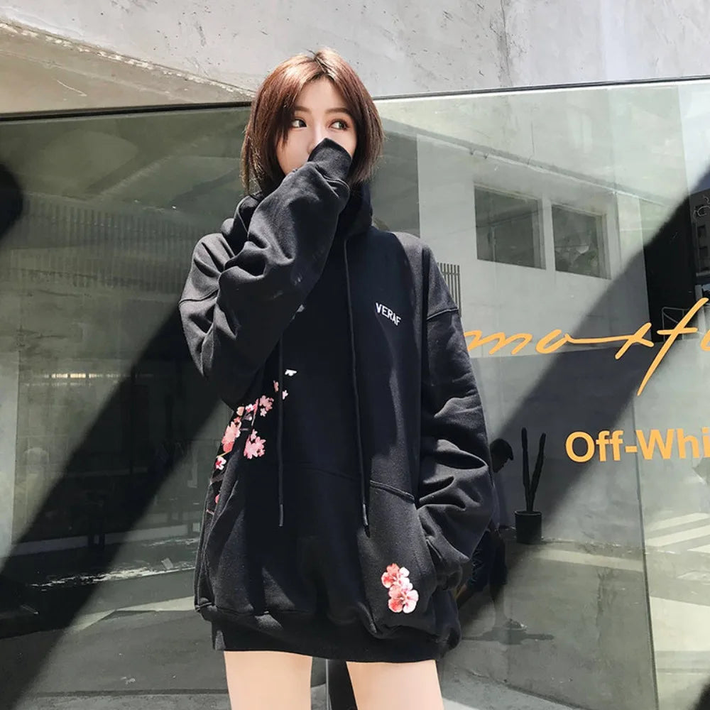 Cherry Blossom Oversized Unisex Hoodie