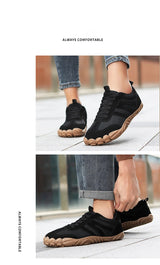 2026 New Wide Toe Barefoot Shoes Mens Womens Zero Drop Minimalist Sneakers Retro Outdoor Non Slip Walking Shoes Casual Sneaker