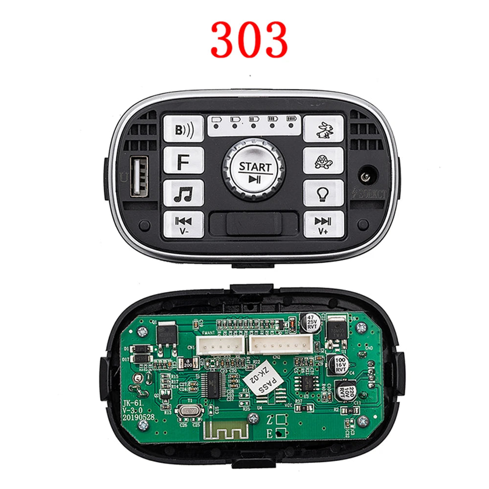 Kids Ride-On Car Bluetooth Control Panel 12V 24V