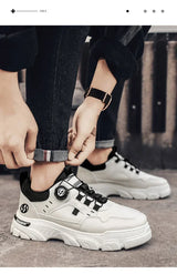 Men’s Autumn Leather Casual Sneakers