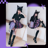 Gothic Punk Coffin Shape Ita Bag Women Clear Backpacks Dark Lolita Handbag and Shoulder Bag Girls Cosplay Designer 2 Insert