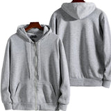 2025 New Fashion Zipper Hoodies Women/Men Fashion Long Sleeve Hooded Sweatshirt Casual Autumn Winter Sportwear Solid Clothes
