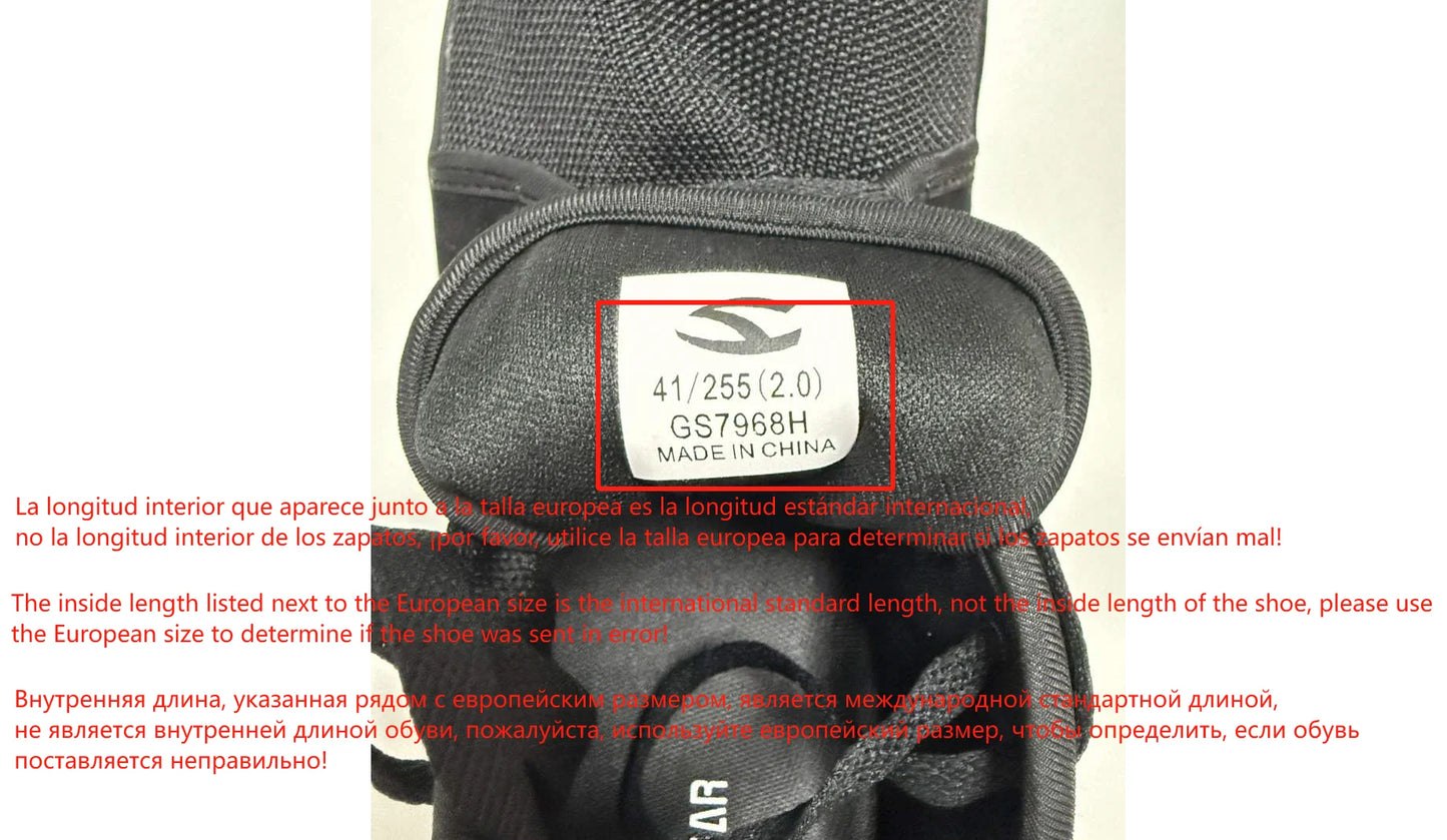 HOBIBEAR Unisex Hiking Shoes Women Men Trail Running Outdoor Sneakers Artificial Leather Non Slip Lace-Up Walking Shoes