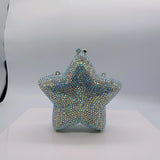 New Star Diamond Dinner Bag Foreign Trade Banquet Diamond Hand Bag Women's Bag Starr Lane Stone Crach