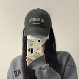 Unisex Washed Embroidered Baseball Cap