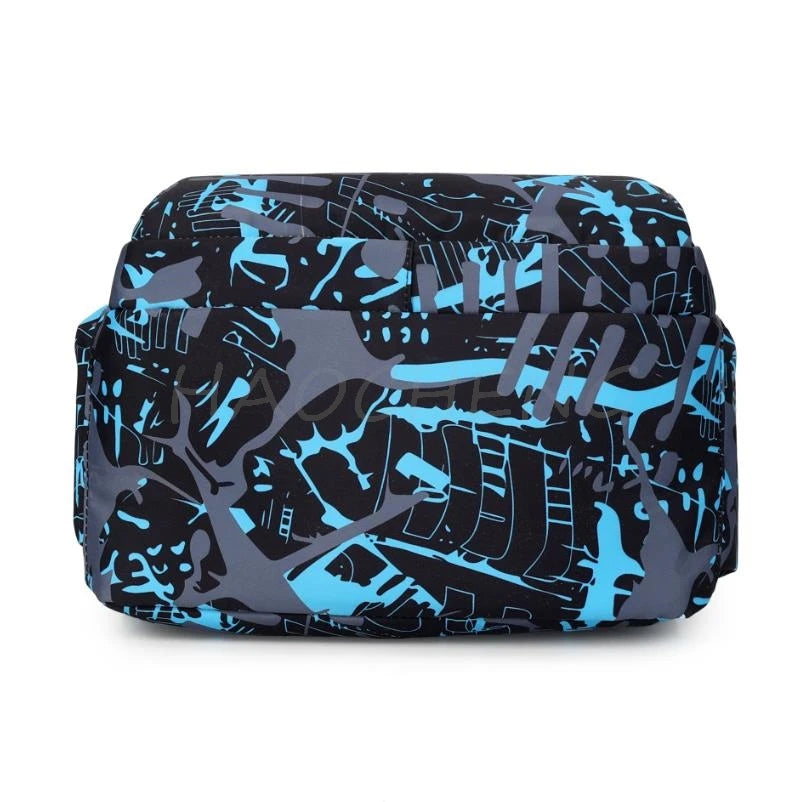 Hot Katseye Funny Print Backpacks WIth Lunch Bags Multi-pocket Camouflage Teens Travel Laptop Backpack Women School Bag Mochila