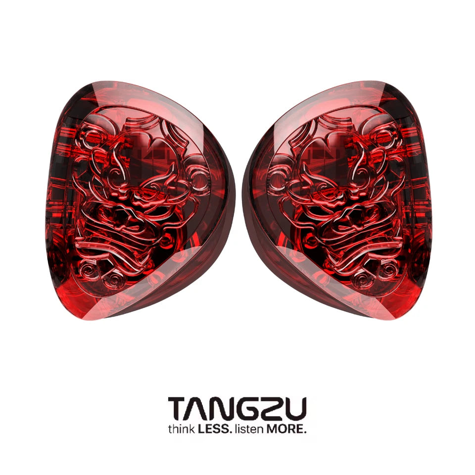 TANGZU Waner 2 Red Lion – HiFi Wired In-Ear Earphones