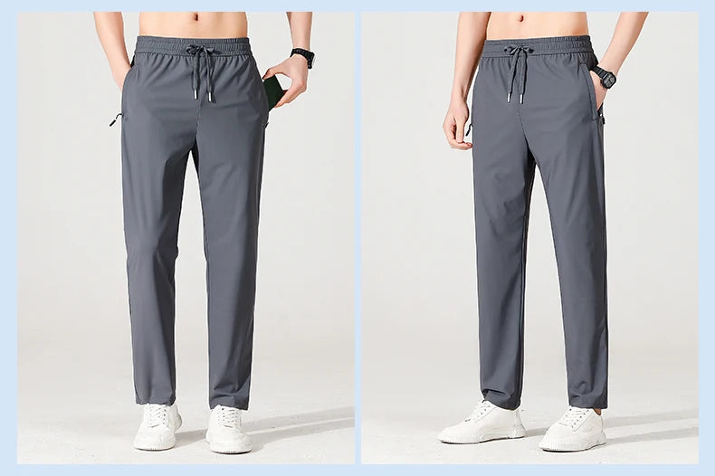 Men's Lightweight Stretch Summer Trousers