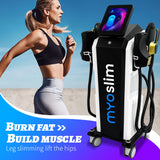 Myoslim Slimming Machine EMS Body Sculpt Machine Electromagnetic Stimulate Sculpting Muscle Fat Burning Weight Lose Equipmen