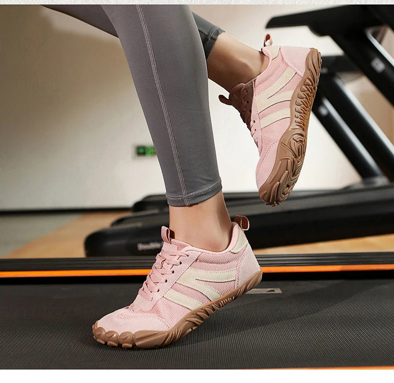 2026 New Wide Toe Barefoot Shoes Mens Womens Zero Drop Minimalist Sneakers Retro Outdoor Non Slip Walking Shoes Casual Sneaker