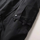 Embroidered Techwear Bomber Jacket