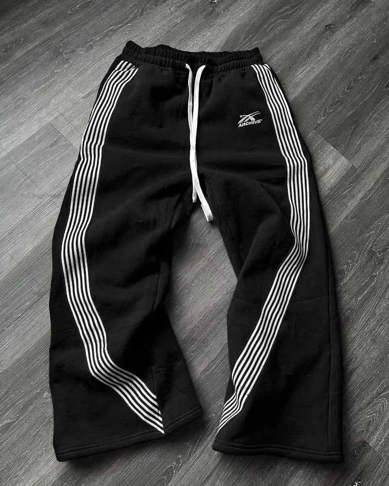 Retro Gothic Y2K Hip Hop Sweatpants