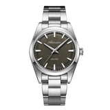 ADDIESDIVE 36MM Simple Stainless Steel Men's Watch Bubble Mirror Glass Luxury Quartz Watches 100M Waterproof AD2066 Reloj Hombre