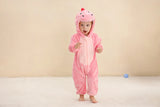 Plush Hooded Baby Winter Romper