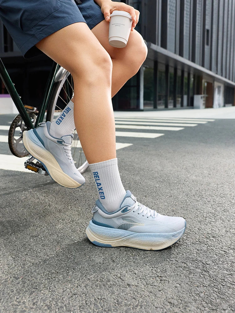 361 Degrees PopBlaze 6.0 Unisex Running Shoes Lightweight Wear-resistant Comfort Shock-absorbing Soft Soled Sneakers 672622201