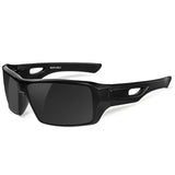 MAXJULI Polarized Sunglasses Wrap Around Sports Sunglasses for Big Wide Heads Men Women UV400 Sun Glasses 8232