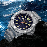 FeelNever Profession Casual Sports Mechanical Man Watch Stainless Steel Sapphire Crystal 50Bar Auto Date Wristwatch Reloj Hombre
