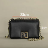 Luxury Leather Crossbody Satchel