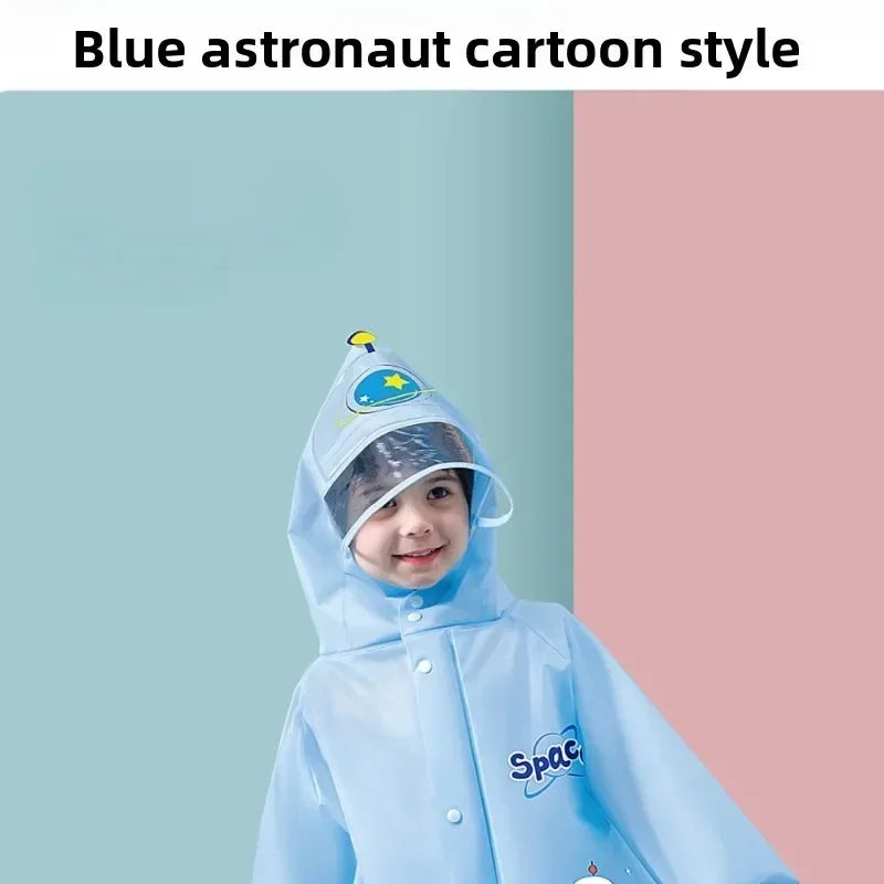 Kids' Cartoon Raincoat – Fun & Waterproof Rain Gear