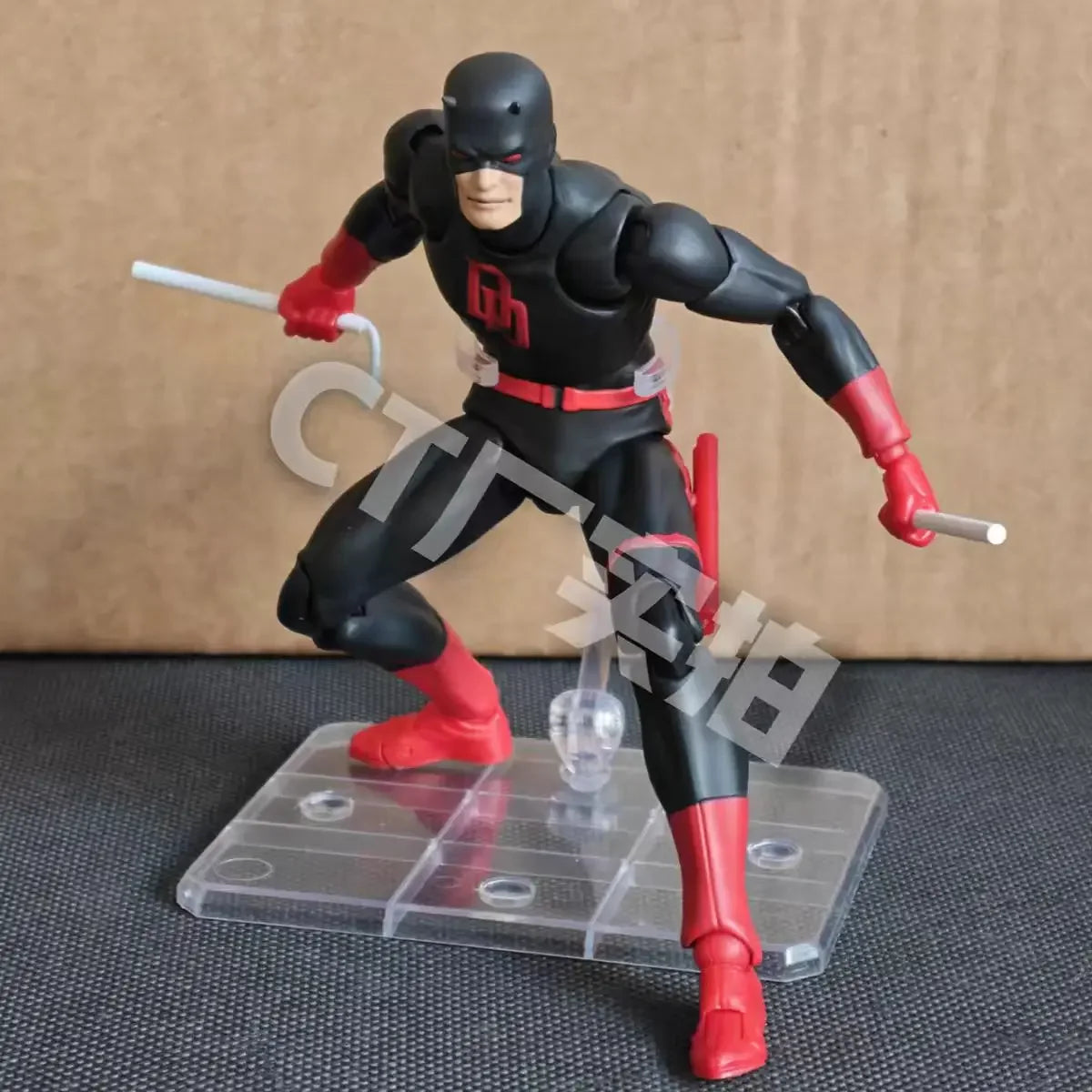 New CT Toys Daredevil Mafex 223 – Black Version SHF Anime Action Figure Movable Model Gift