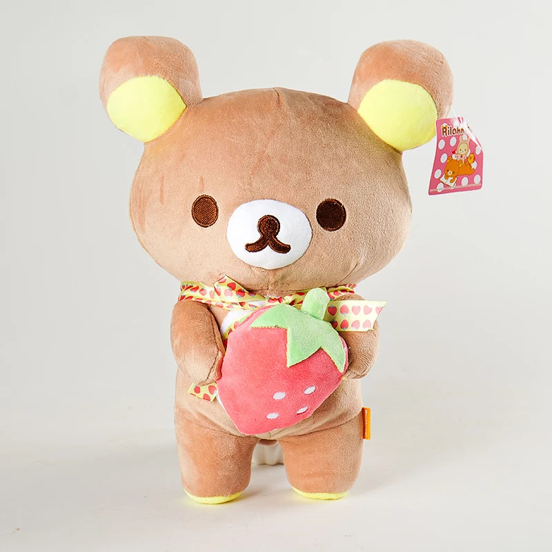 Rilakkuma & Strawberry Bear Plush Doll | Kawaii Gift