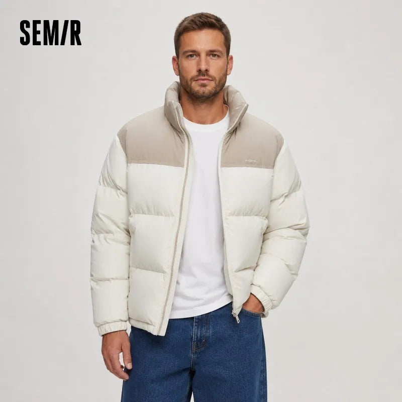 Semir Unisex Stand-Collar Puffer Down Jacket