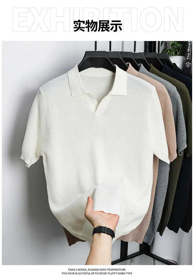 Men's Premium Cotton Polo Shirt | Relaxed Summer Fit