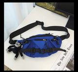 2024 Techwear Style Punk Hip Hop Single Shoulder Crossbody Bag Men Women Street Vintage Chest Bag Casual Sport Fanny Pack