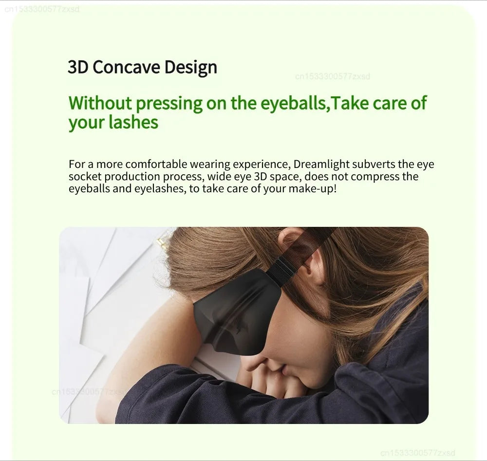 Dreamlight 4S 3D Contoured Sleep Eye Mask