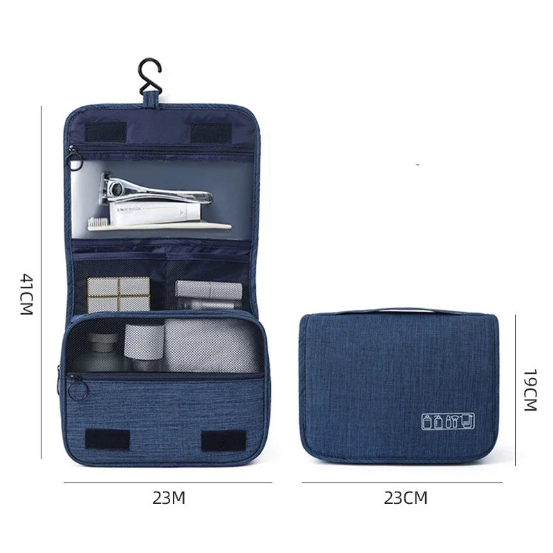 Hanging Travel Toiletry Bag with Zipper