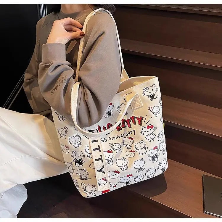 Hello Kitty Large Capacity Handbag & Backpack