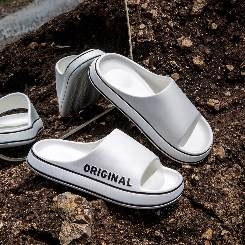 Feslishoet Unisex Letter Slides