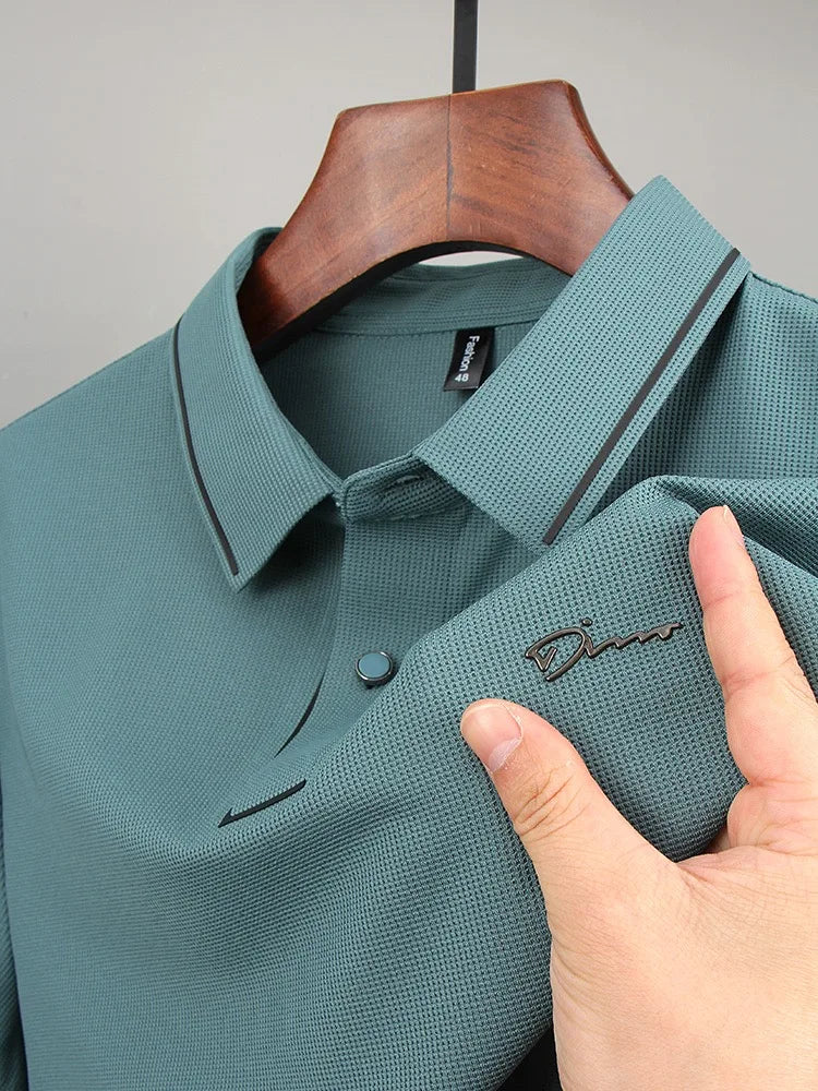 Men's Diamond Emblem Short-Sleeve Polo Shirt
