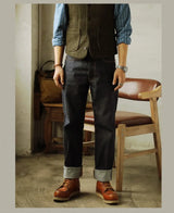 Red Tornado 55501 Relaxed Straight Fit Men's Raw Selvedge Jeans