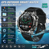 GUHUAVMI TANK Y102 GPS Smart Watch | 3ATM
