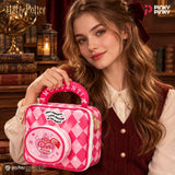 Pinky Harry Potter Cosmetic Bag Toiletry Bag Lunch Bag Multifunctional Handbag for Commuting Outing Gifting for Students Women