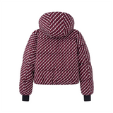 Gemini said Hooded Down Jacket & Flare Pant Set